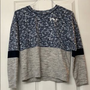 abercrombie blue/gray size 13/14 sweatshirt